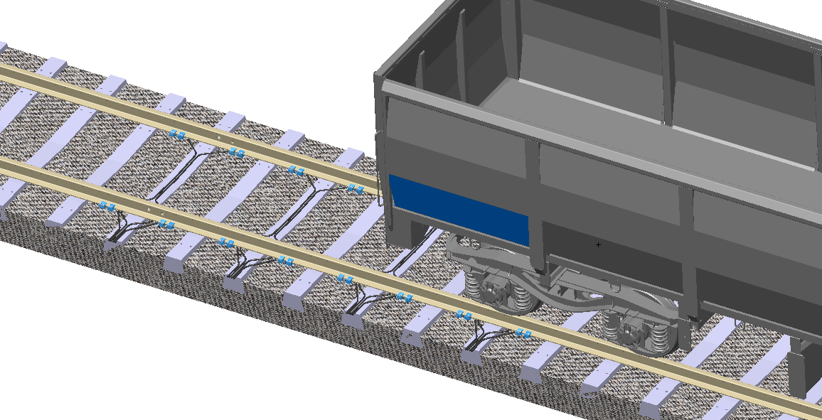 Hi Speed Rail in Motion Weighing Field Installation