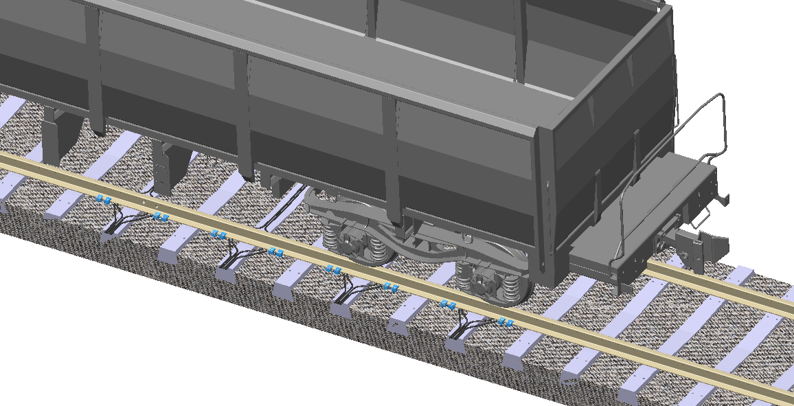 Hi Speed Rail in Motion Weighing Field Installation