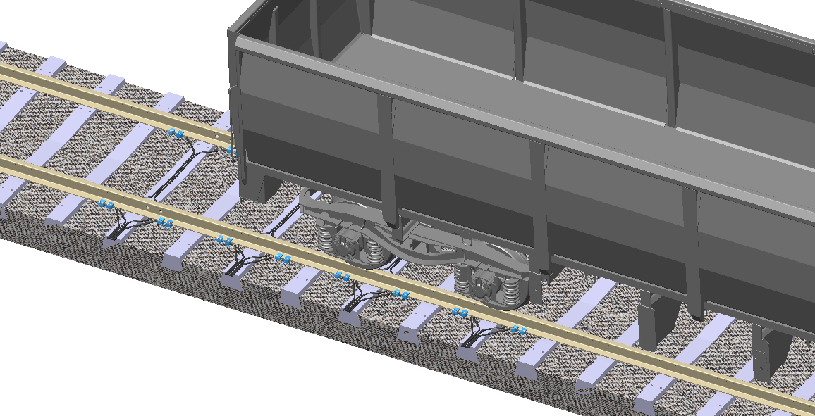 Hi Speed Rail in Motion Weighing Field Installation