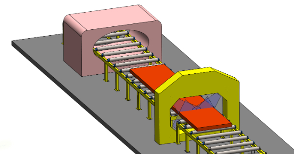 Hot slab Profile measurement - Field Installtion