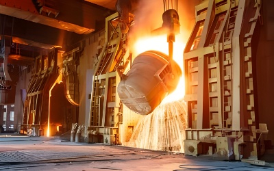 Ladle SMS Crane Weighing