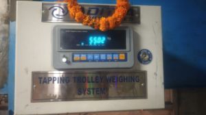 Ladle Tapping Trolley Weighing