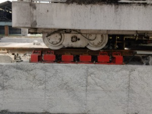Quenching Car weighing - Field Installation