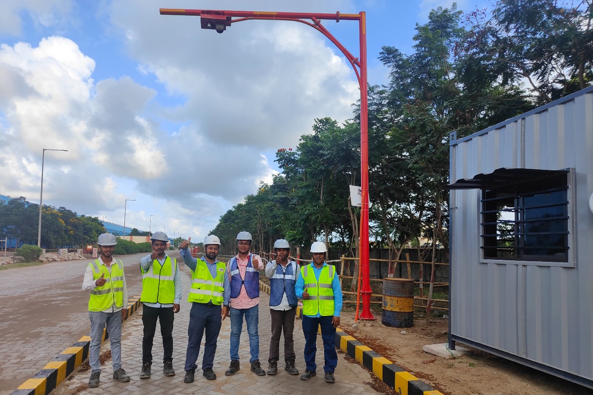 Truck Load Volume Measurement - Field Installation