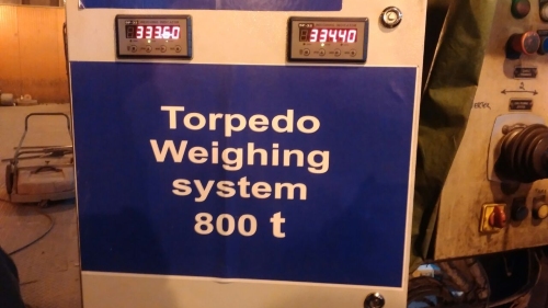 Torpedo Ladle Car Weighing System